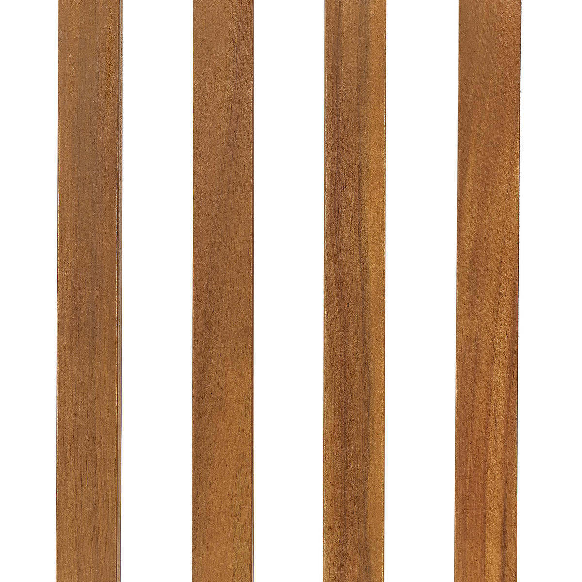 SCHAUKELSTUHL Akazienholz heller Holzfarbton Bojano - Hellbraun, Holz (66/110/77cm) - Beliani