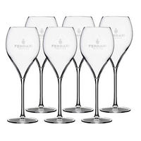 SCHAUMWEINGLÄSER Ferrari transparent 330 ml 6er Set - Transparent, Glas (0.33L) - Ferrari Trento