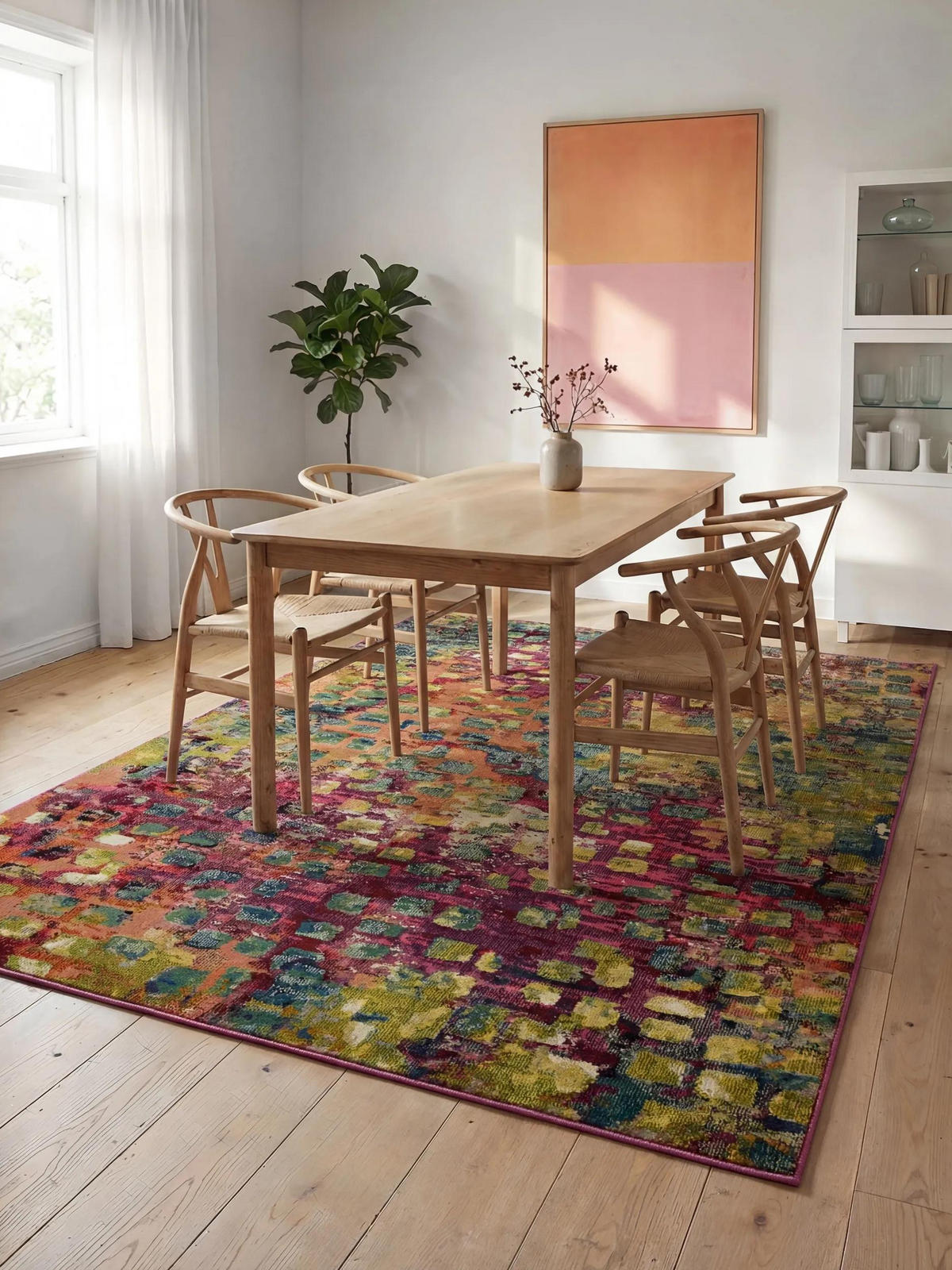 TEPPICH Casa Multicolor 120x170 cm - Multicolor, Textil (120/170cm) - benuta Nest