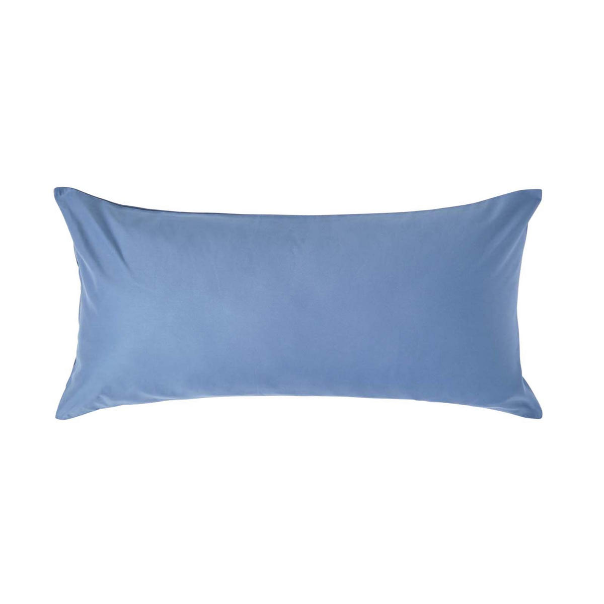 KISSENBEZUG Premium, Ägyptische Baumwolle, Fadendichte 1000 - Blau, Textil (40/80cm) - Homescapes