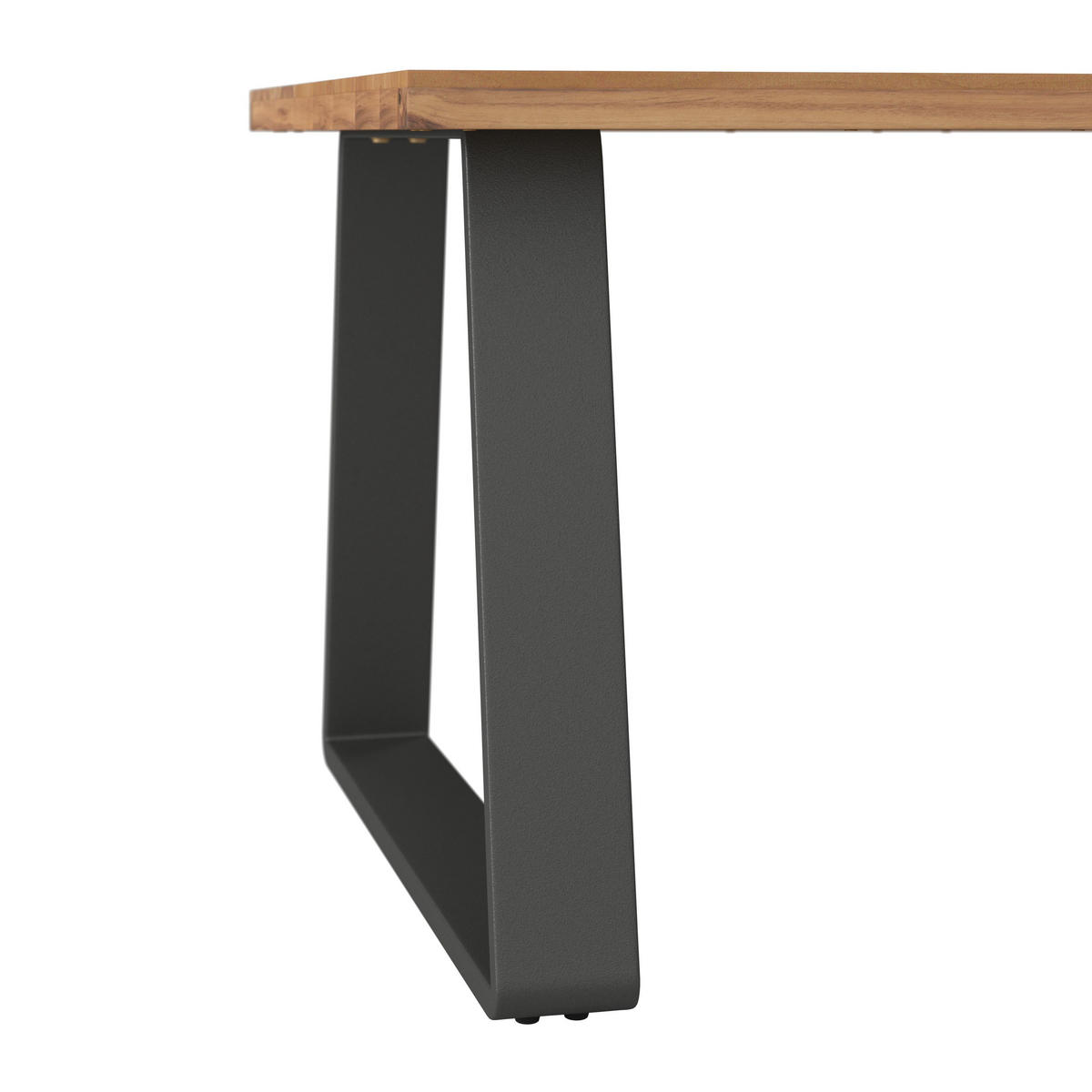 DINING-LOUNGESET Alexa Holz Outdoorstoff/Metall - Anthrazit, Holz - Bessagi Garden