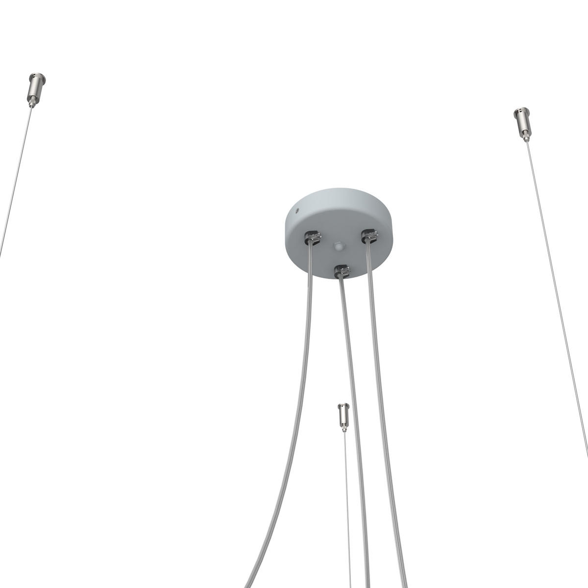 HÄNGELEUCHTE - Grün, Metall (40/40/9cm) - Lumicom