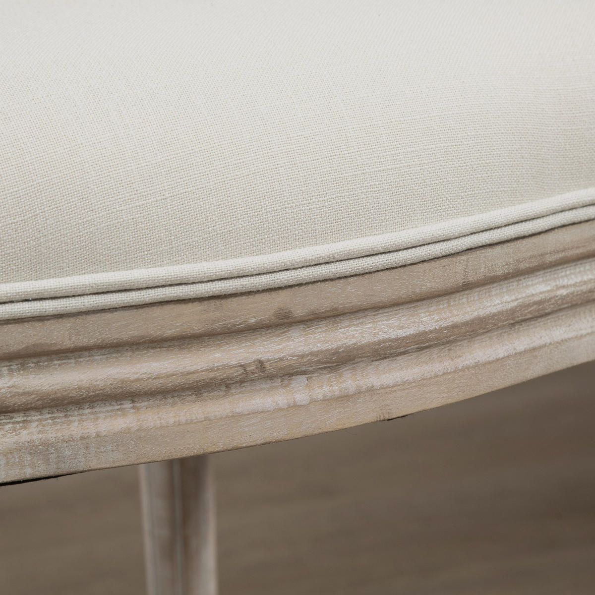 ESSZIMMERSTÜHLE 2er-Set DE-13183 Louis XVI Medaillon Beige - Creme, Holz (56/96/49cm) - ComfortXL