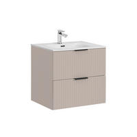 WASCHTISCH 60.2cm Adriel Beige - Beige, Holzwerkstoff (60.2/57/46cm) - Petits-meubles