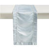 TISCHLÄUFER Alvio - Hellblau, Textil (180/35/1cm) - home&you