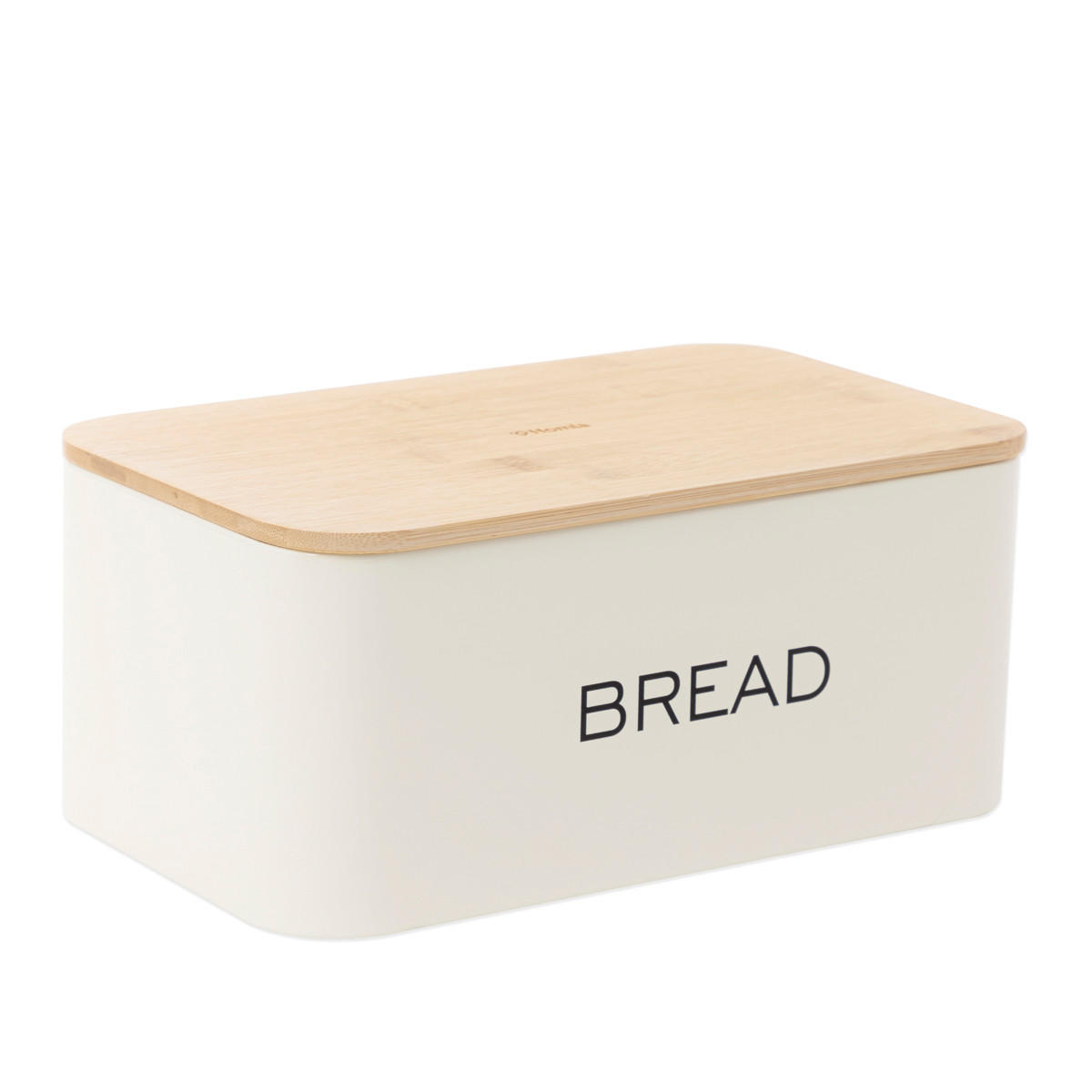 BROTKASTEN Kine cremefarben 33/18 cm - Beige, Metall (18/13/33cm) - Homla