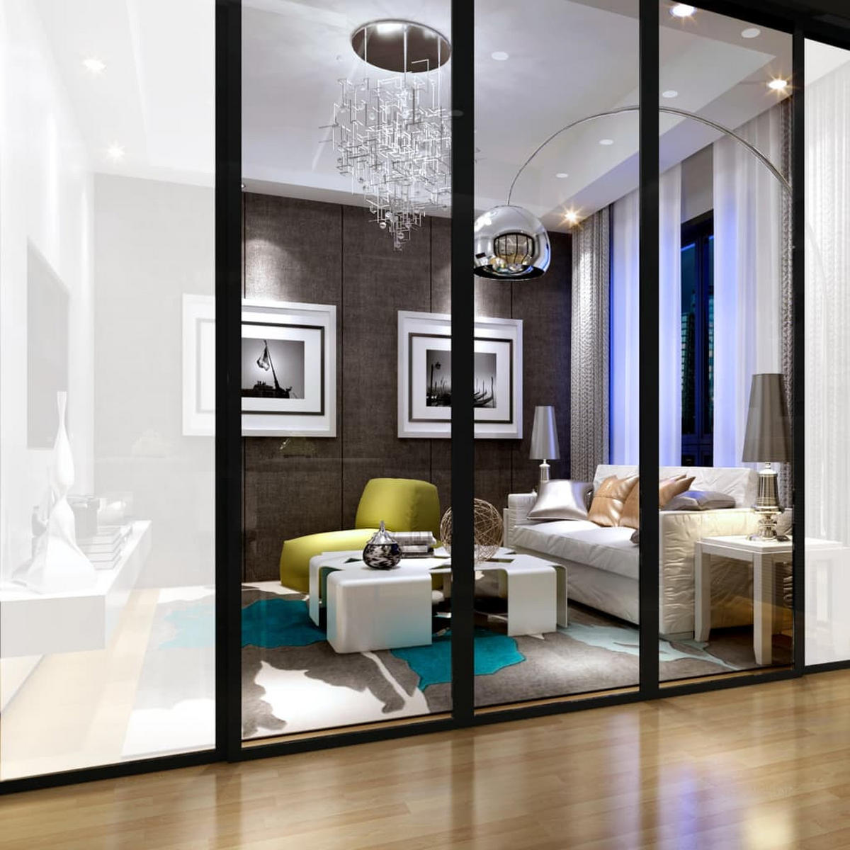 SICHTSCHUTZFOLIE 90/1000 cm, aus PVC, Matt Grau - Grau, Kunststoff (1000/90/90cm) - vidaXL