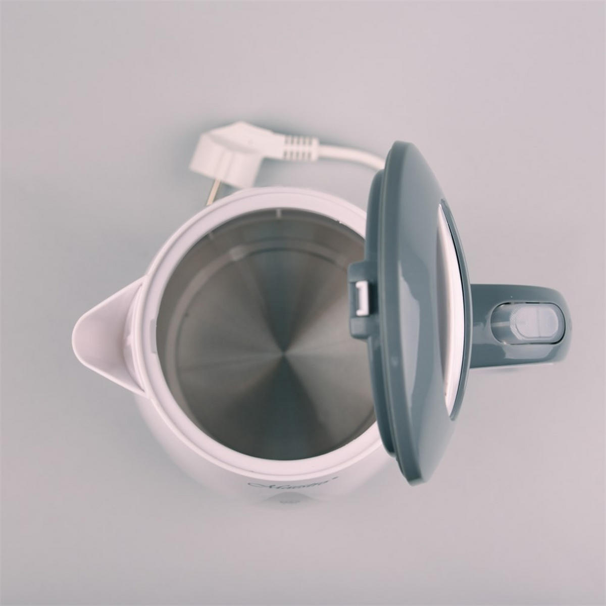 WASSERKOCHER ELEKTRISCH Beige 19/16/21 cm MR031GREY - Beige, Kunststoff (16/21/19cm) - Maestro 