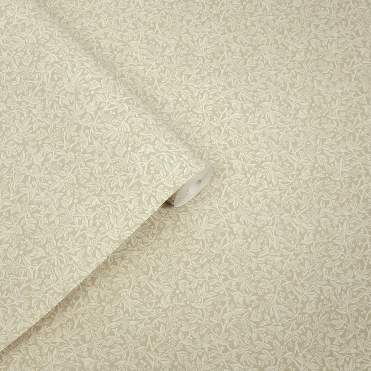 VLIESTAPETE Nutgrove - Grau, Papier/Kunststoff (52/1000cm) - LAURA ASHLEY