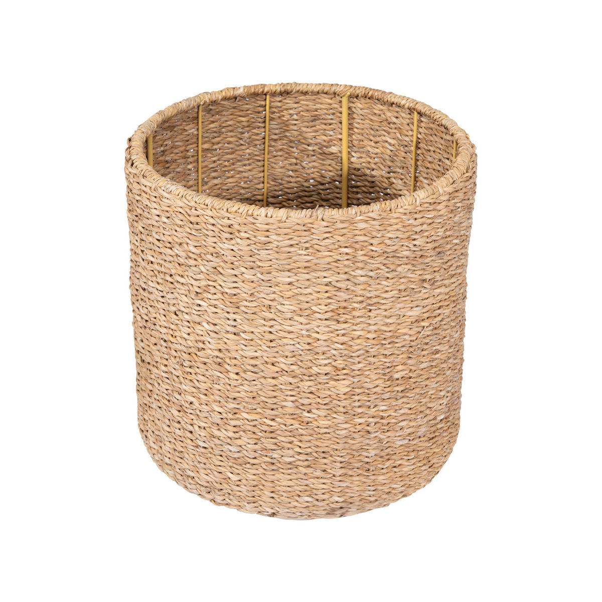 POUF Jute Braun - Braun, Textil (40/40/40cm) - Nordlys