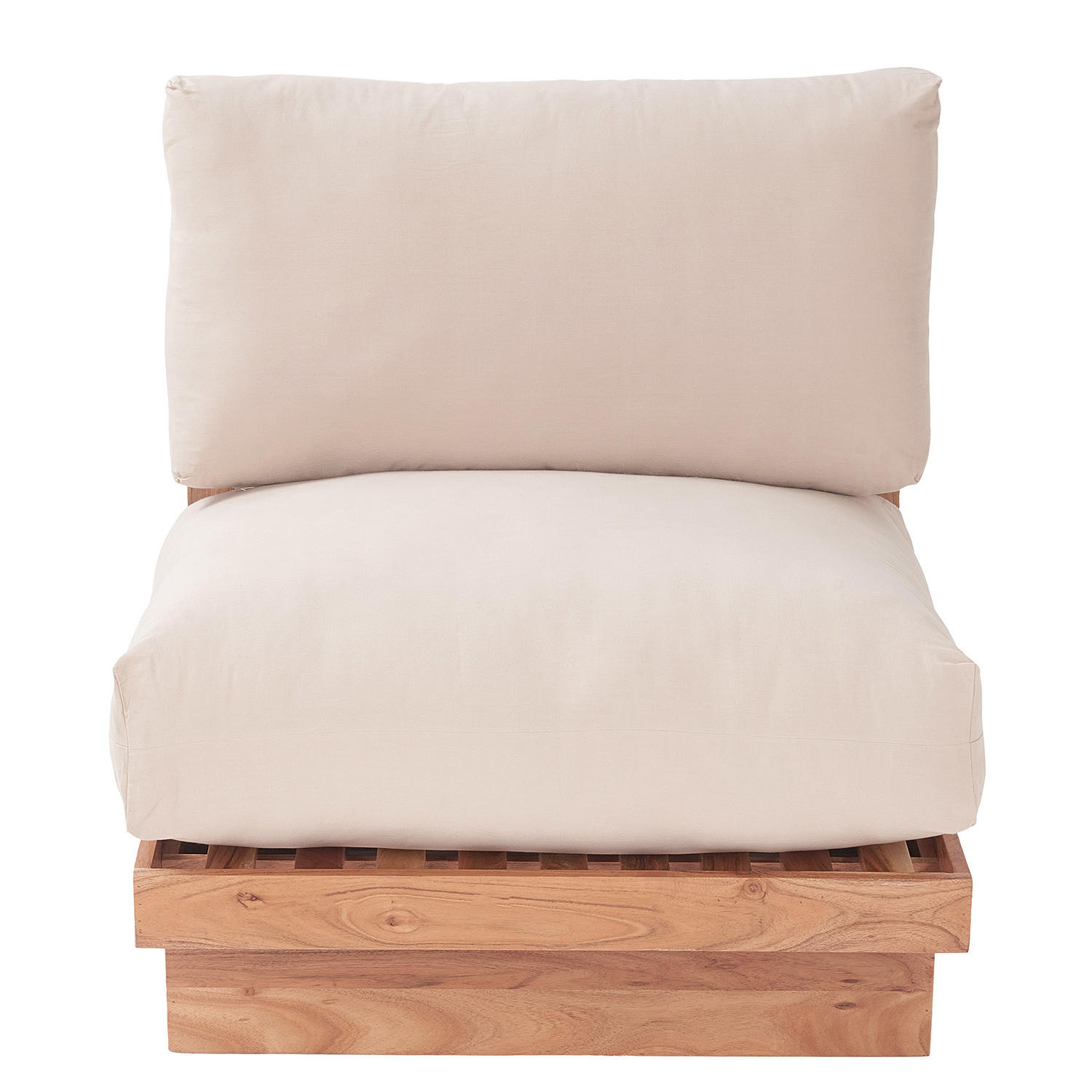 LOUNGESESSEL Dockland - Braun, Holz (76/68/66cm) - Butlers