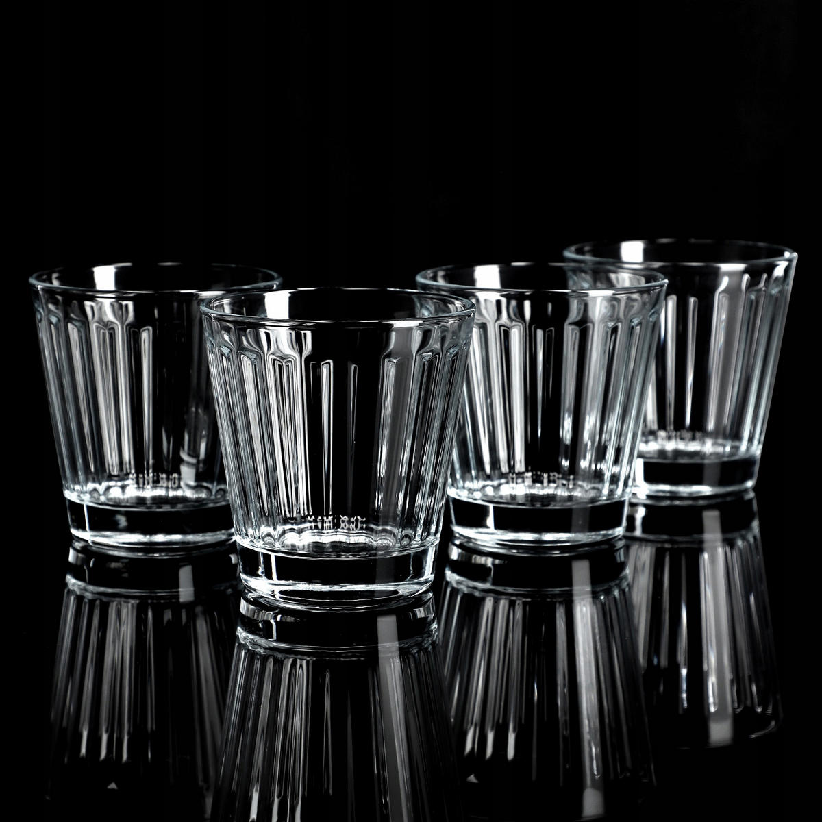 KADAX Gläser 175 ml, 4er-Set für Getränke und Säfte - Transparent, Glas - KADAX