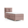 BOXBETT Einzelbett Anter Mini 70x200 cm, Rosa - Pink, Textil (70/200cm) - Meblito