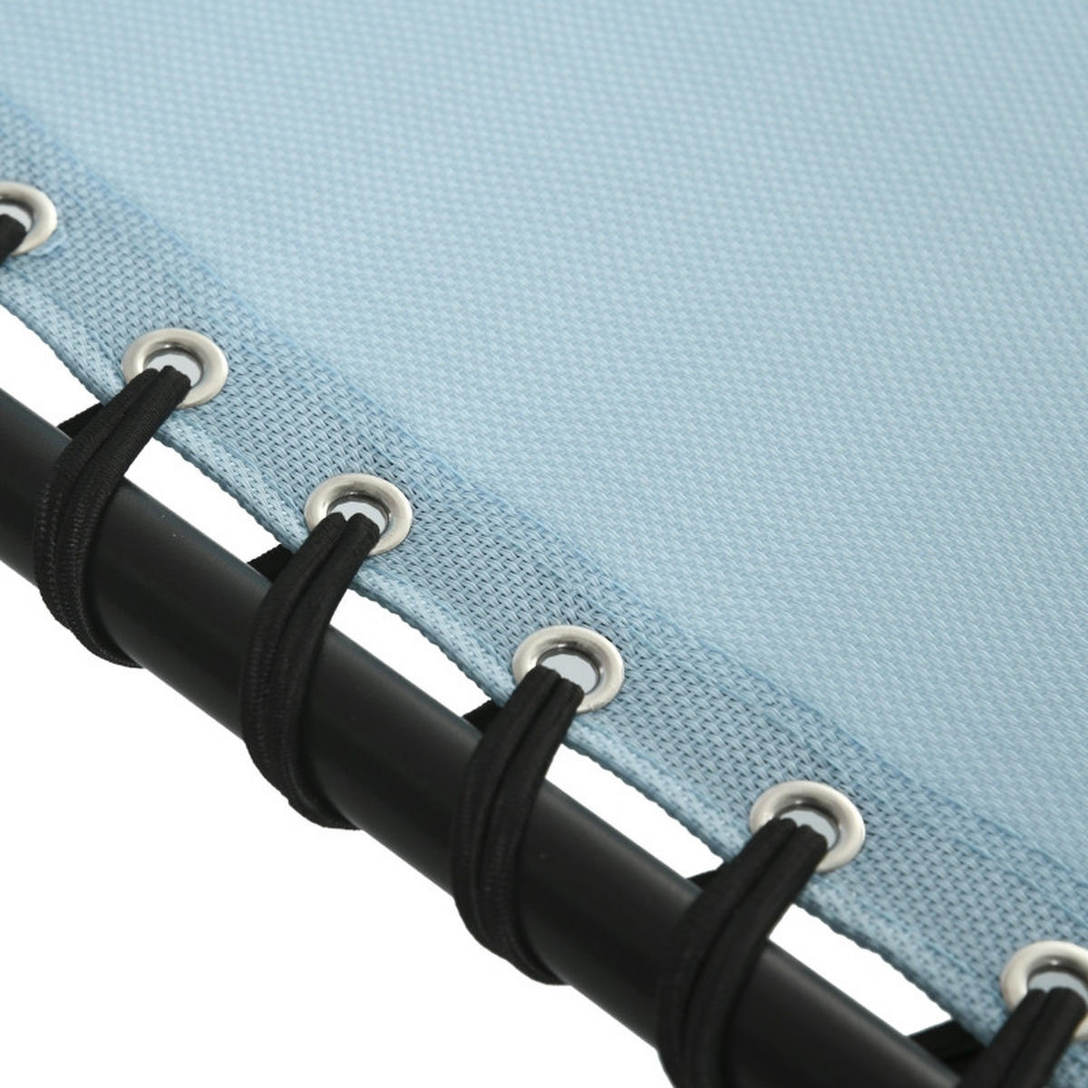 SONNENLIEGE Klappbar Blaugrün - Blau, Metall (58/30/189cm) - ComfortXL