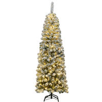 WEIHNACHTSBAUM Grün - Grün, Kunststoff (180cm) - COSTWAY