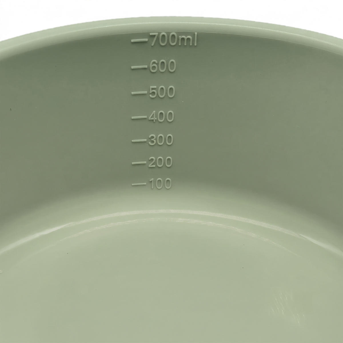 PIZZABALLENBOX Salbei 4er-Set Silikon mit Deckel - Dunkelgrün, Kunststoff (14.5/6.5/14.5cm) - Relaxdays