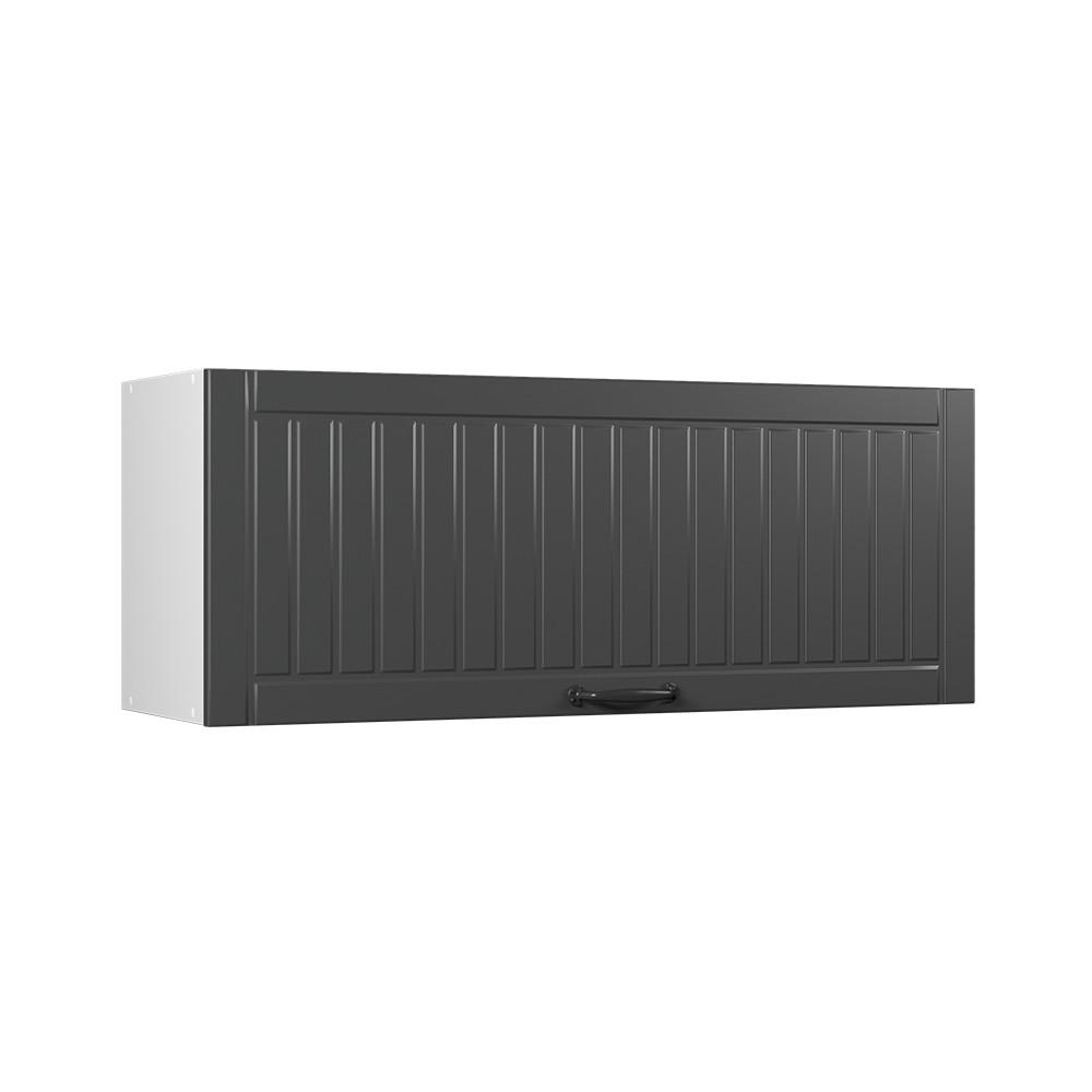 VÄGGSKÅP Fame-Line, Mörkgrå/Vit, 100 cm Mörkgrå, Vit 40/100/34.1 cm