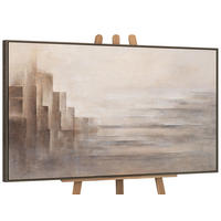 GEMÄLDE Grenzen der Illusion Schattenfugenrahmen Grau 120x80 cm - Grau, Holz (120/80cm) - YS-art gallery