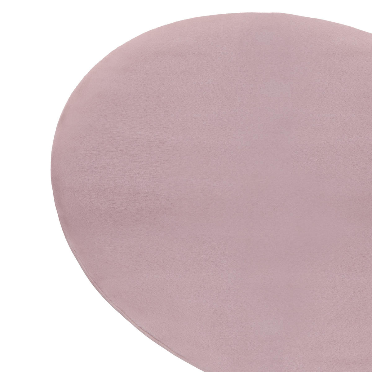 TEPPICH Hellviolett 160 cm Vantira - Violett, Kunststoff (160/160cm) - Beliani
