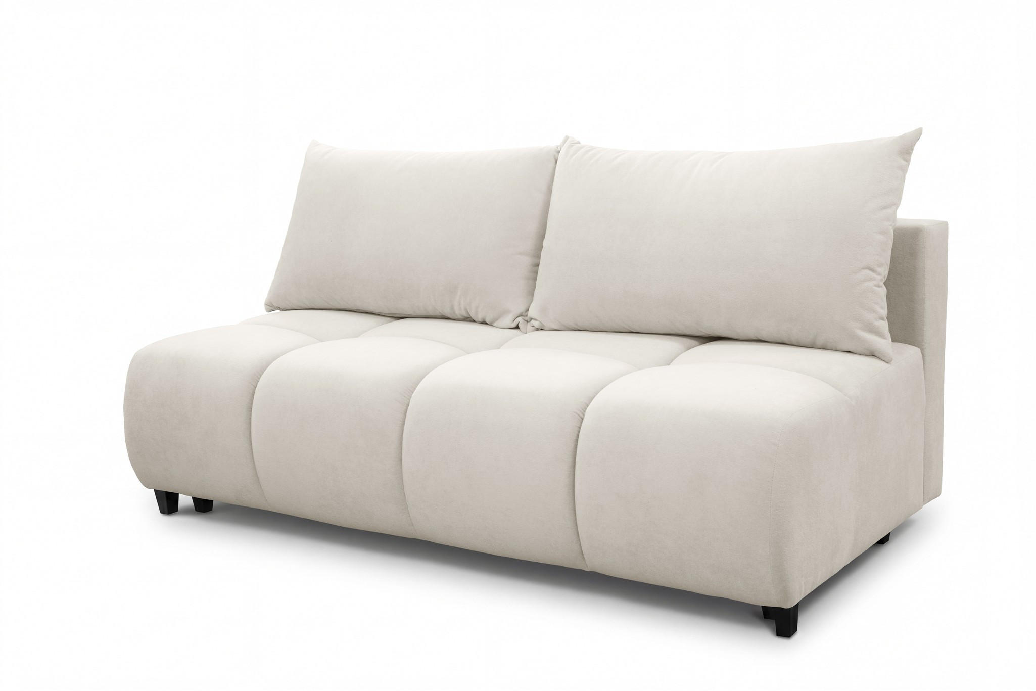 SCHLAFSOFA Xenio Mit Schlaffunktion - Beige, Holzwerkstoff/Textil (196/103/100cm) - Fun Möbel
