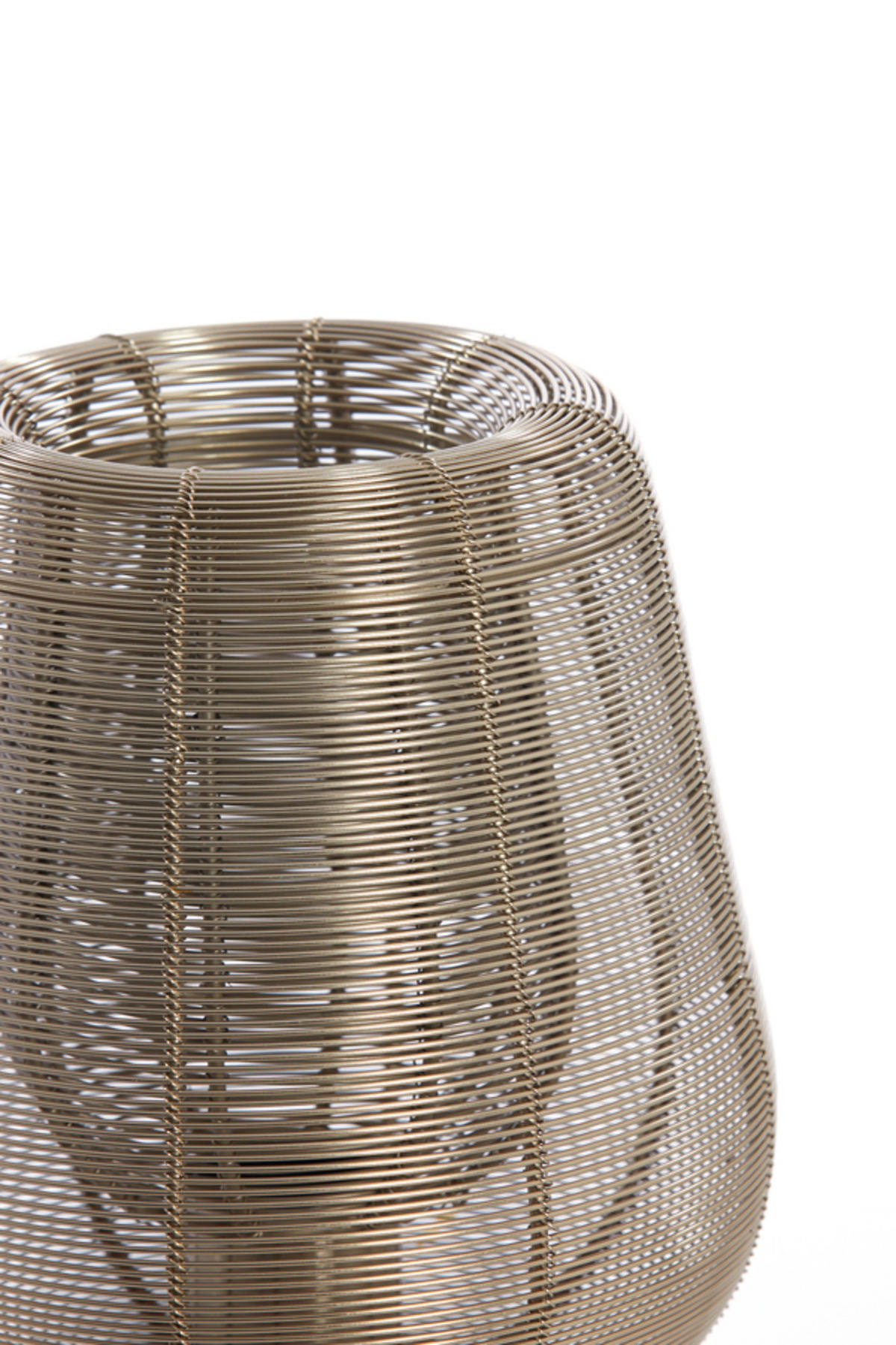 TISCHLAMPE Aboso Gold Ø18/42 cm - Goldfarben, Metall (18/18/42cm) - Light & Living