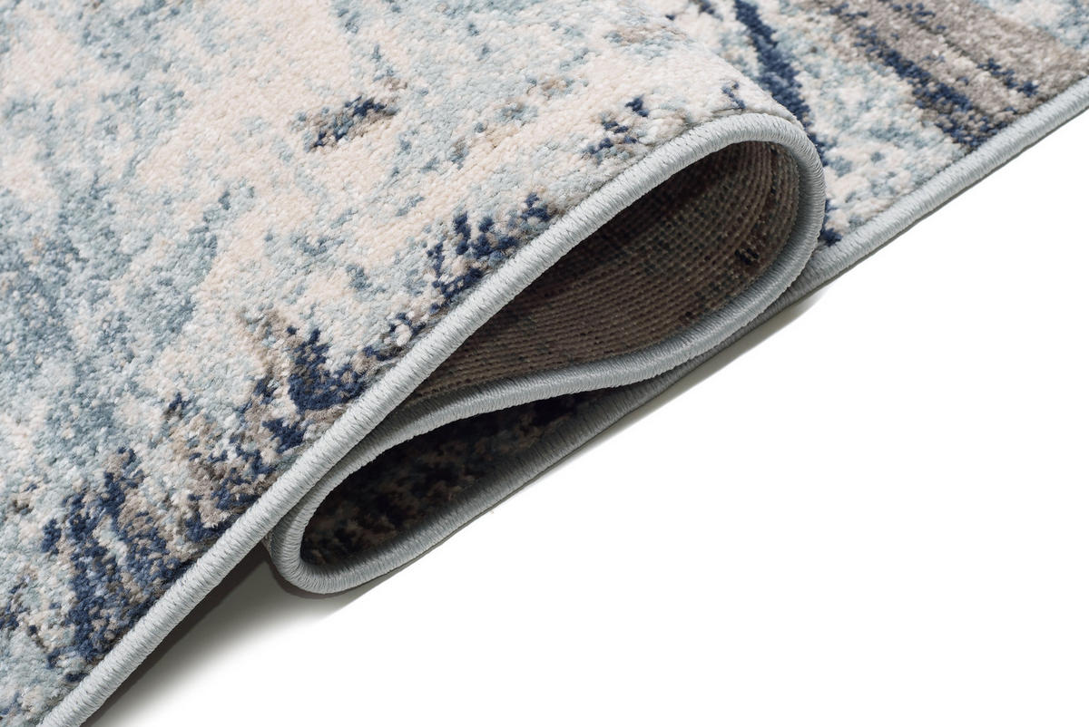 TEPPICH RIVIOLI Hellblau 120/170 cm - Hellblau, Textil (120/170cm) - Tapiso