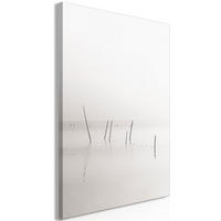 KUNSTDRUCK Grau 60/90 cm - Schwarz/Grau, Textil (60/90cm) - KUNSTLOFT
