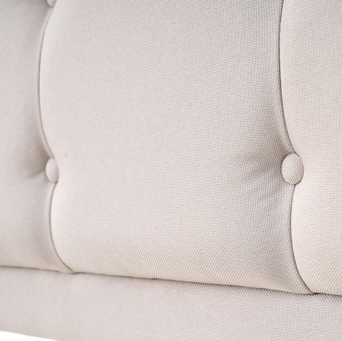 POLSTERBETT 140/200 cm Beige aus Leinen mit Stauraum und USB-C-Anschluss - Beige, Textil (140/200cm) - OKMYHOME