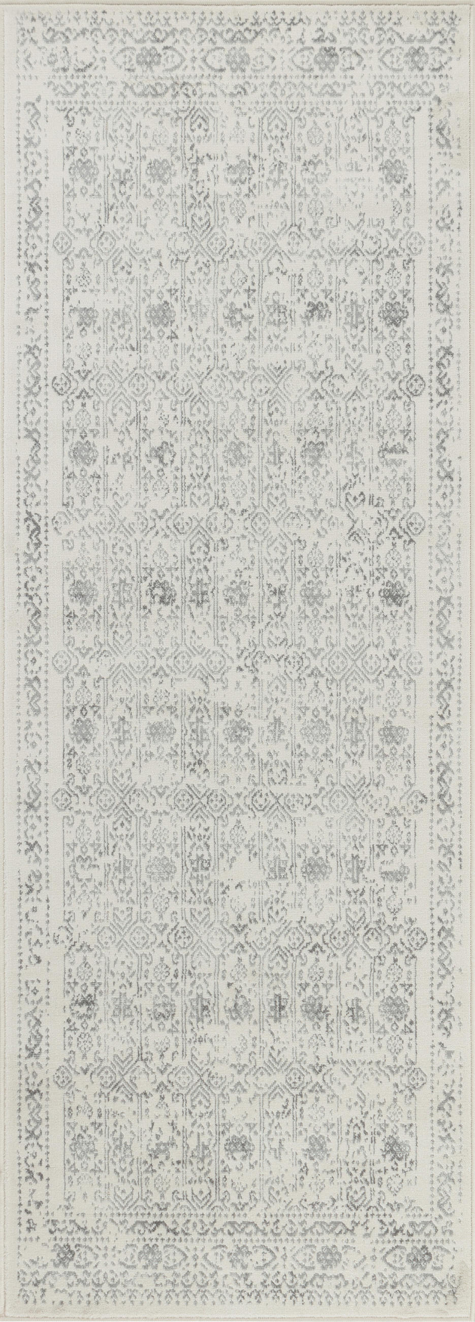VINTAGE-TEPPICH 70/220 cm Grau - Grau, Naturmaterialien/Textil (69/221cm) - LIVABLISS