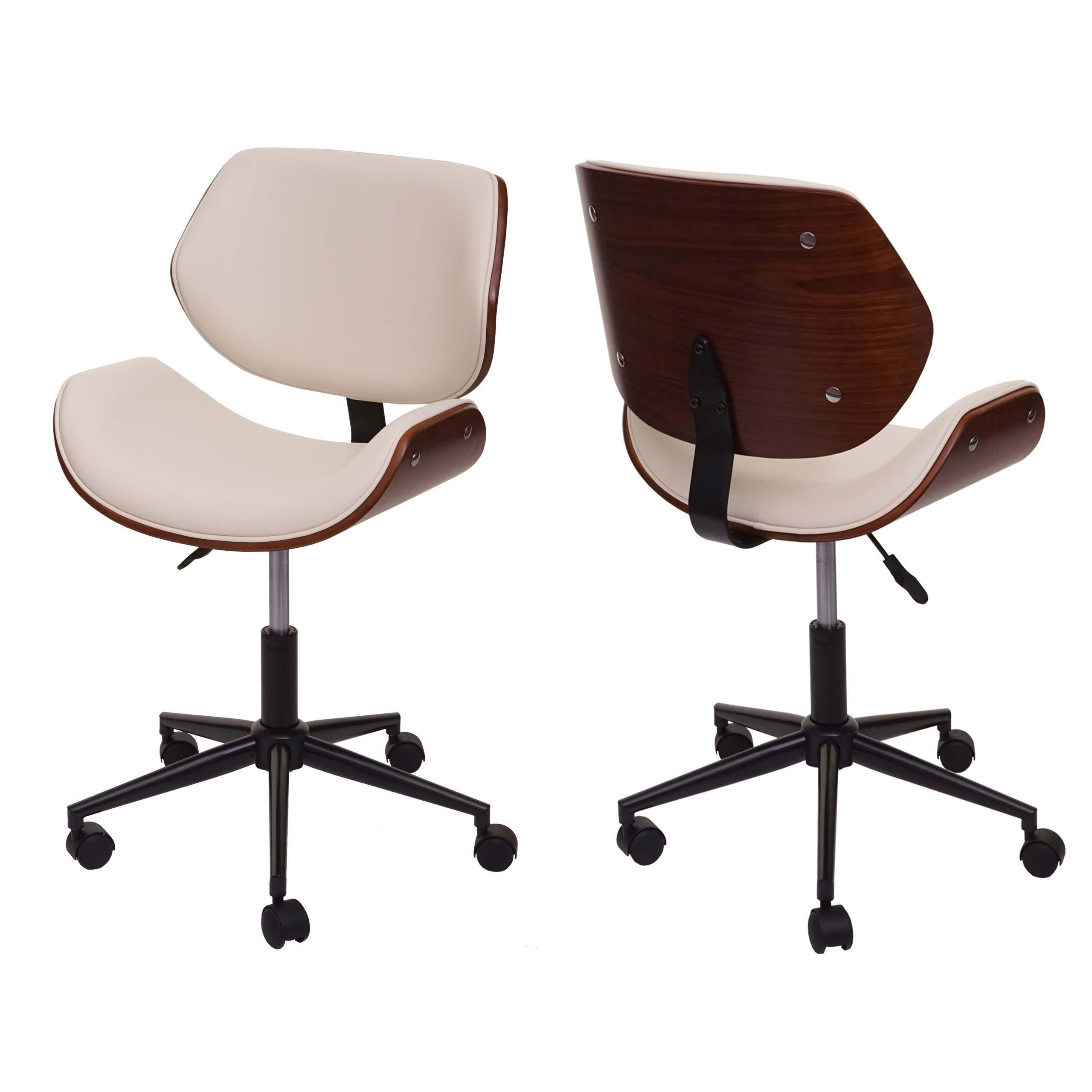Thumbnail - MCW Bürostuhl, Weiß, Textil, 57x90x57 cm, Arbeitszimmer, Bürostühle, Drehstühle