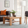 COUCHTISCH - Massivholz - Kernbuche, Holz (70/70/38cm) - home24