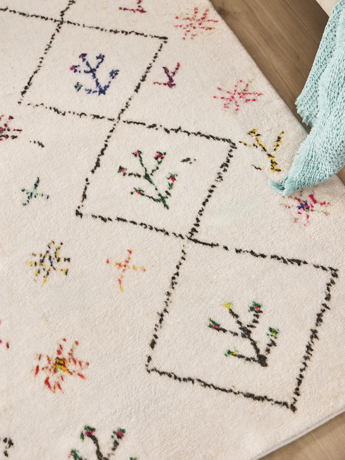 TEPPICH Mara Multicolor 200x300 cm - Multicolor, Textil (200/300cm) - benuta Pop