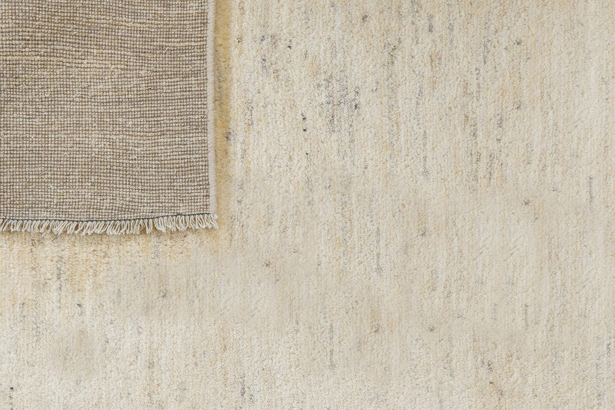 GABBEH-TEPPICH handgeknüpft Beige 204/157 cm Schurwolle - Beige, Textil (157/204cm) - Looma