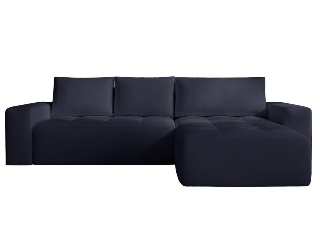 ECKSOFA Portland Schwarz Rechts - Schwarz, Holz/Kunststoff (250/165cm) - Graingold