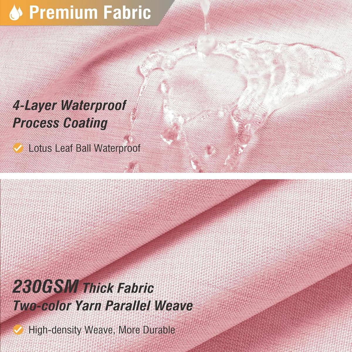 DUSCHVORHANG, Pink, Leinenoptik, 150 x 200 cm - Pink, Textil (150/200cm)