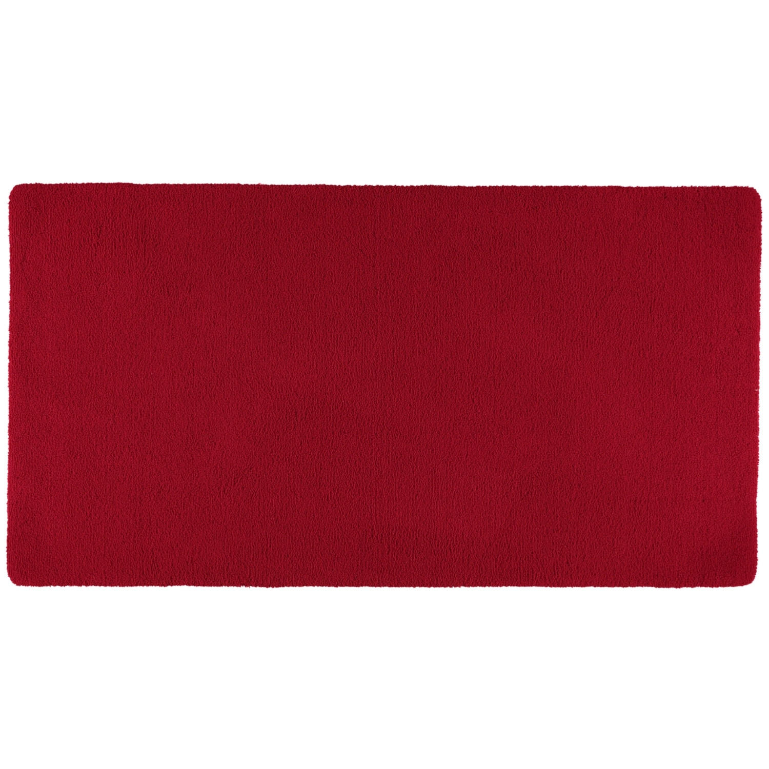 BADTEPPICHE SQUARE CARDINAL - 349 - Rot, Textil (80/160cm) - Rhomtuft