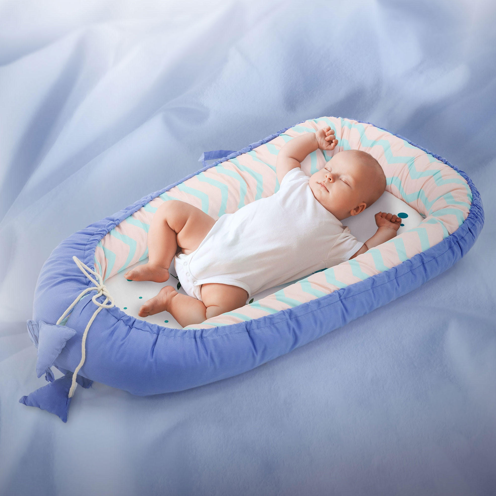 BABYNEST - Dunkelblau, Textil (50/90cm) - Joyz