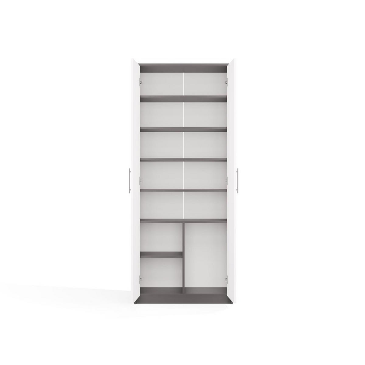 GARDEROBENSCHRANK OLIV - bílá/dub artisan, kompozitní dřevo (74/180/35cm) - RAUMHIRSCH FURNITURE