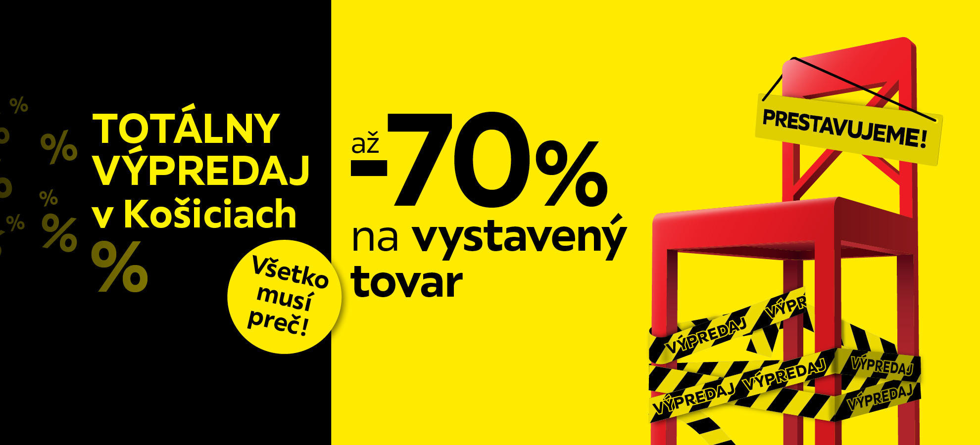 Výpredaj Košice