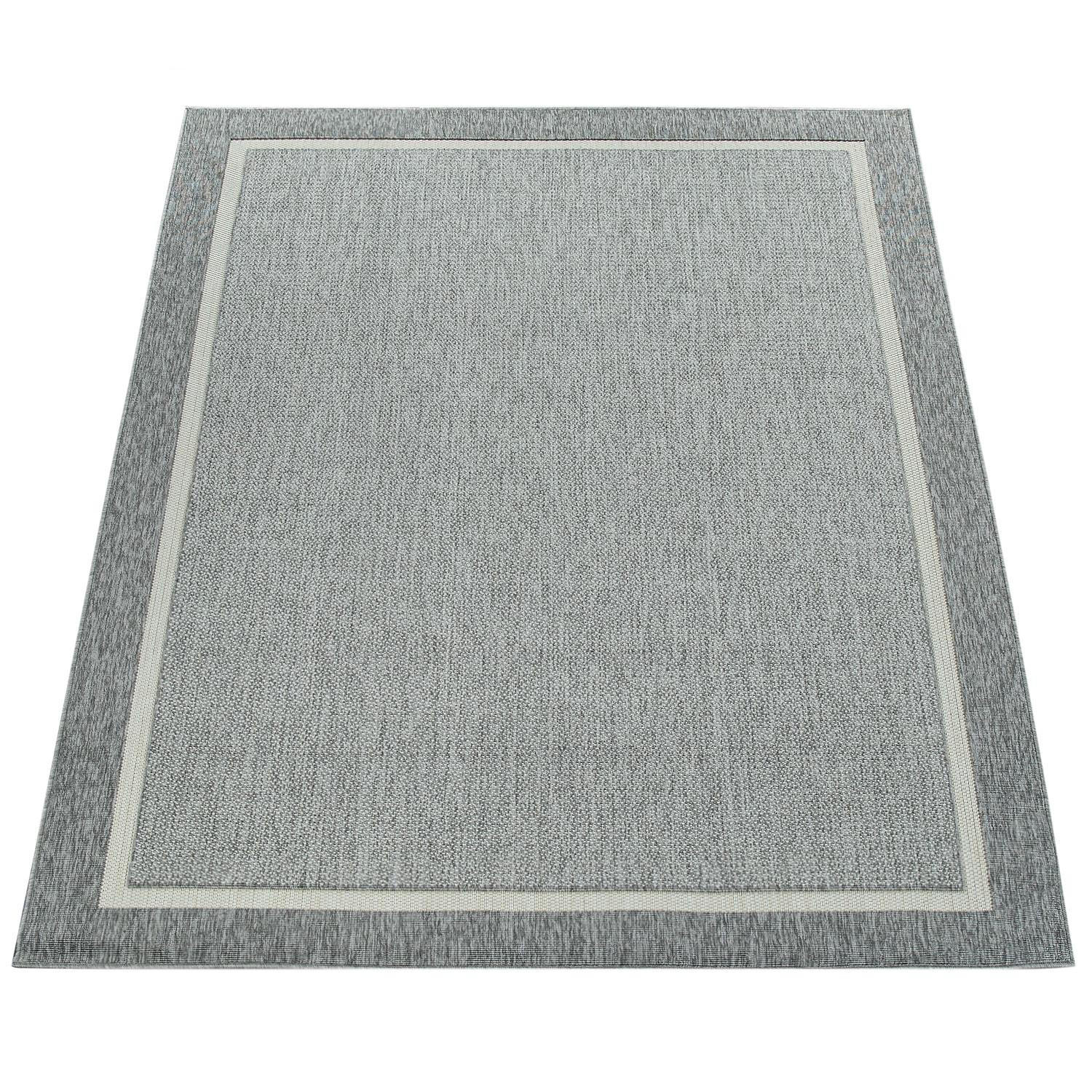 OUTDOOR-TEPPICH BRUGGE 225 GRAU 80X150 - Grau, Textil (80/150cm) - Paco Home