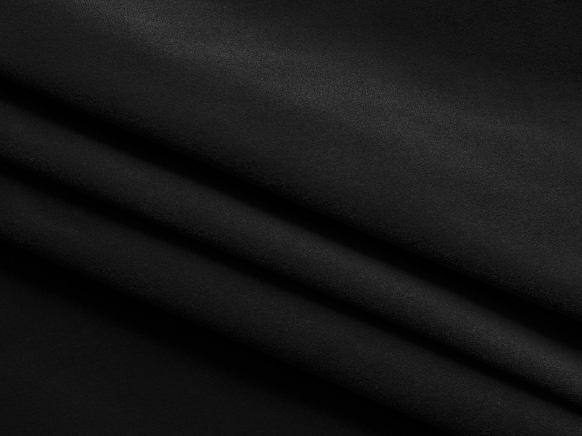 Thumbnail - Makamii Ecksofa, Schwarz, Textil, 2-Sitzer, Füllung: Schaumstoff, L-Form, Ottomane links, 240x149 cm, Made in EU, Wohnzi...