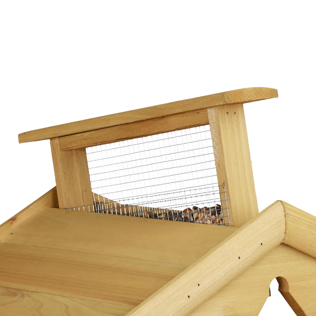VOGELHAUS - Hellbraun, Holz (50/117/50cm) - Relaxdays