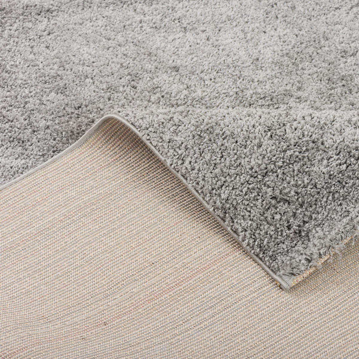 HOCHFLOR LANGFLOR TEPPICH ALOHA - Grau, Textil (140/200cm) - Pergamon