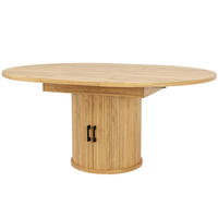 ESSTISCH ausziehbar 118-158/118/76,8 cm mit Stauraum DE-39713 Holzfarbe - Naturfarben, Holzwerkstoff (118/118/76.8cm) - ComfortXL