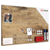 METALBOARD BAUMKERN 60x40cm + Zubehör-Set - Braun, Metall (60/40/1.8cm) - ALLboards