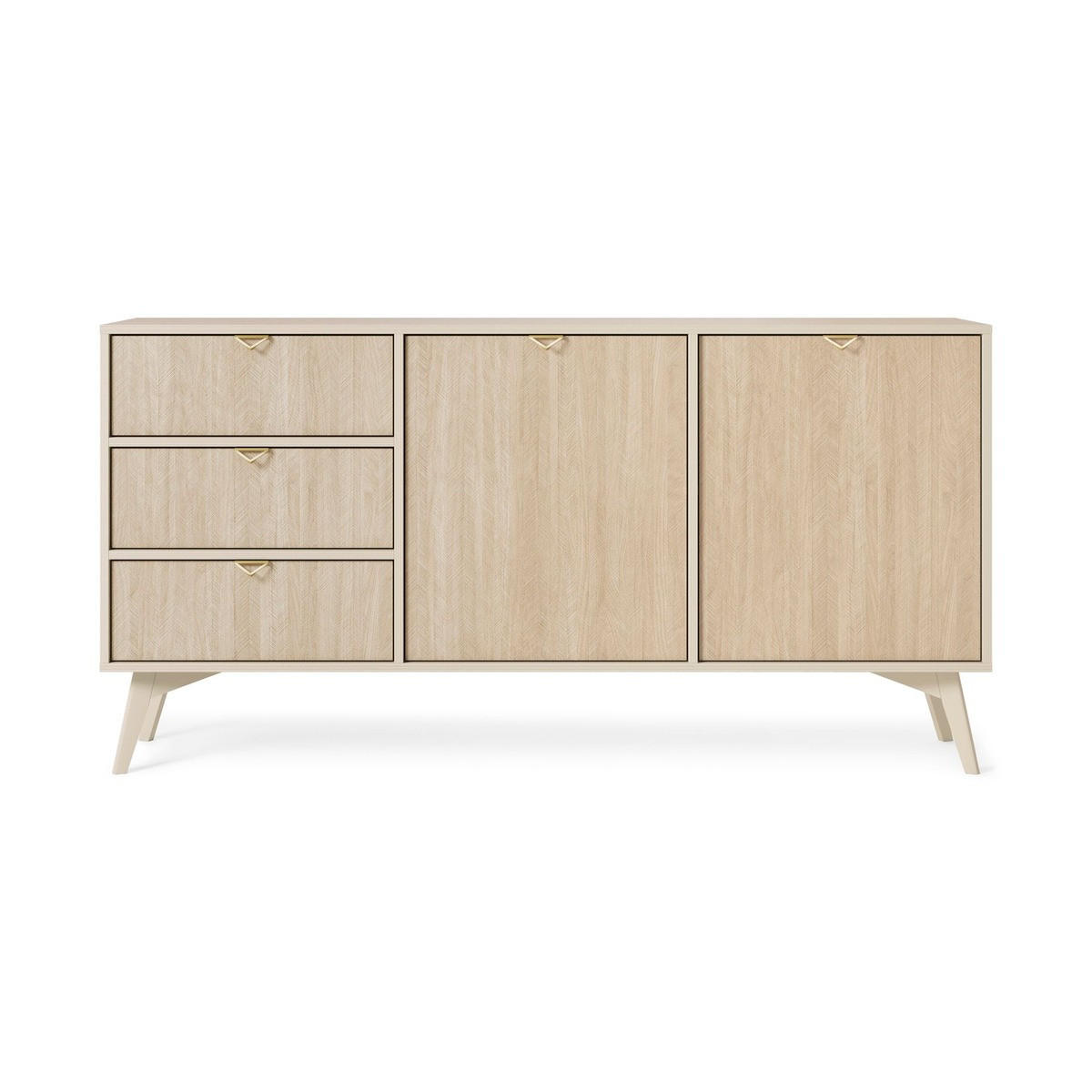 KOMMODE – KSZ158 – 158 cm – FOREST – Sandfarben - Sandfarben, Holzwerkstoff (158/80/38cm) - hi-markt