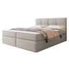 BOXBETT Figaro - Creme/Schwarz, Holz/Textil (160/200cm) - MIRJAN24