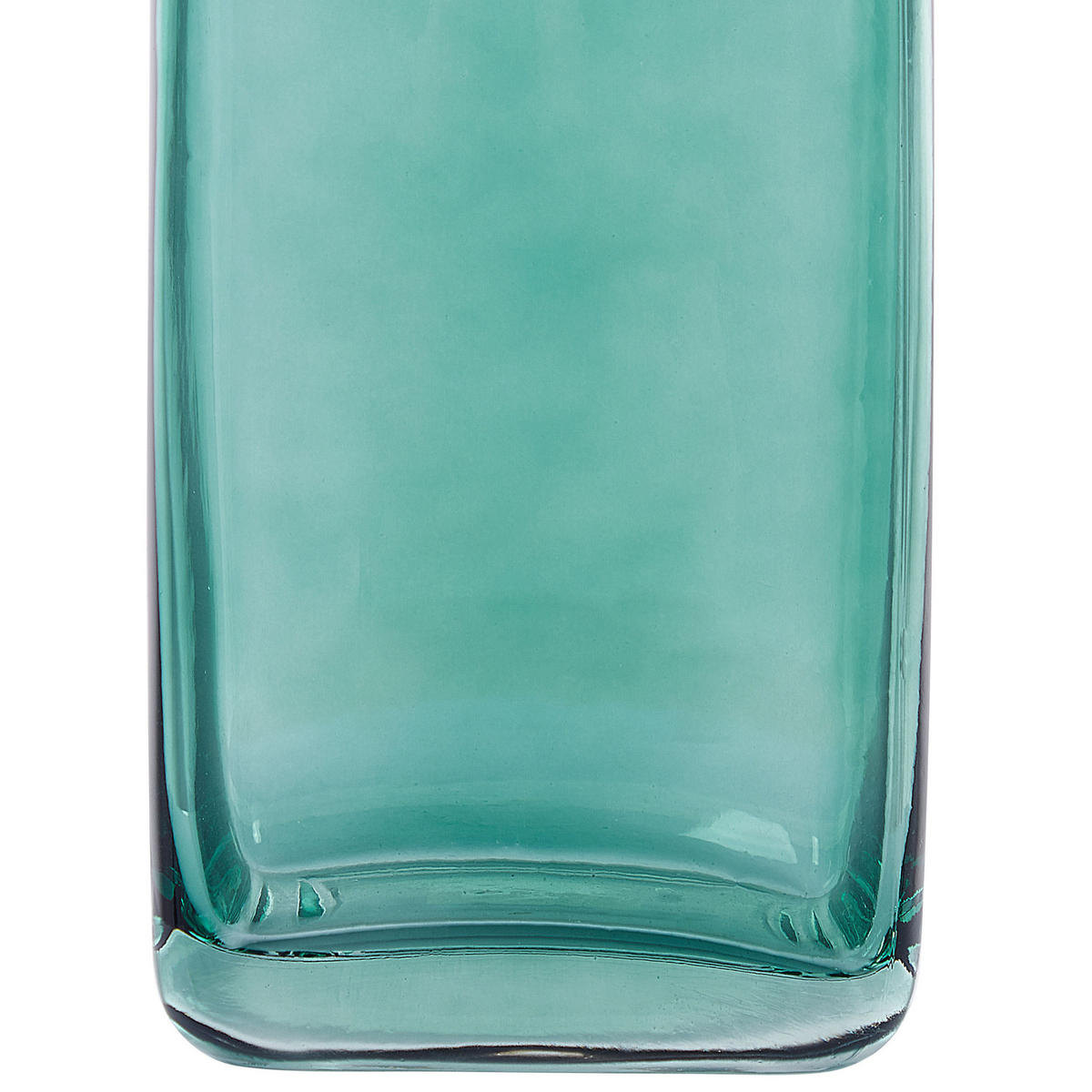 BLUMENVASE Glas grün Merbaka - Grün, Glas (26cm) - Beliani