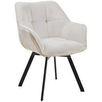 ESSZIMMERSTUHL Jordi 60x59x81 cm creme - Creme, Textil (60/81/59cm) - furnicato