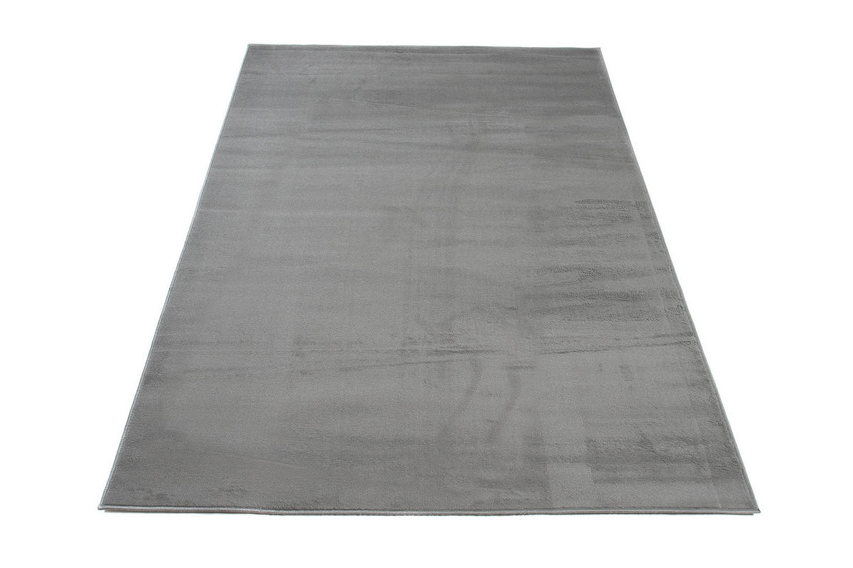 TEPPICH LUXURY Grau Einfarbig 300/400 cm - Grau, Textil (300/400cm) - Tapiso